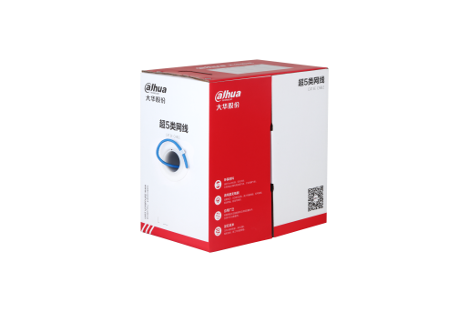 qy·球友会科技分销室内超五类非屏蔽网线（CM阻燃）-0.5mm-蓝色-305m