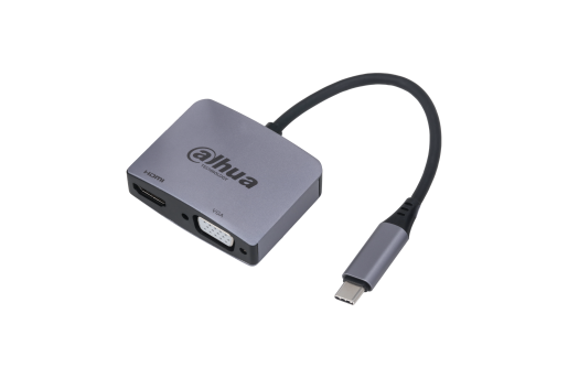 2合1 Type-C to（HDMI + VGA）多功能拓展坞