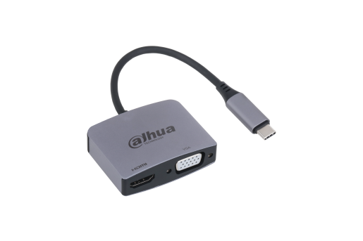 2合1 Type-C to（HDMI + VGA）多功能拓展坞